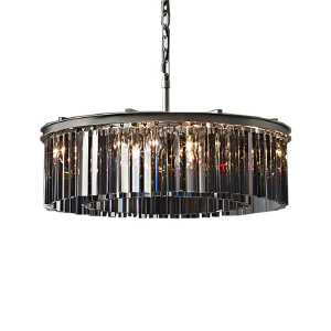 Подвесная люстра Delight Collection 1920s Odeon 9513C/600R black/smoky