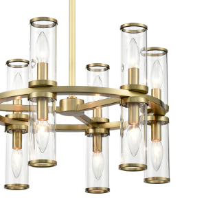 Люстра на штанге Delight Collection MD2061 MD2061-12B br.brass