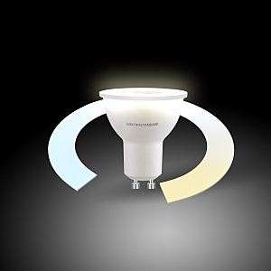 Светодиодная лампа  Elektrostandard Умная лампа GU10 LED 5W 3300К-6500К CCT+DIM (BLGU1016) GU10 5Вт теплый (3300k),нейтральный (4200k),6500