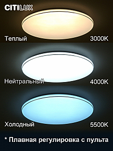 Светильник потолочный Citilux Лаконика CL725900G