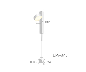 Настенный светильник KINK Light Винетта 08422,01