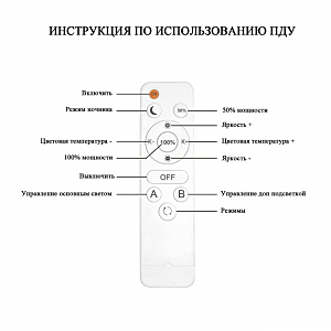 Потолочная люстра Seven Fires Oden SF7052/7C-AB-BL