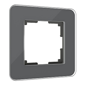 Рамка Werkel Elite графит W0012440/ Рамка на 1 пост Elite (графит, стекло)