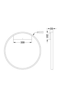 Настенный светильник Maytoni Rim MOD058WL-L35W4K