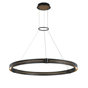Подвесная люстра Delight Collection Admiral MD19030068-1C black/gold