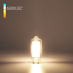 Светодиодная лампа  Elektrostandard G4 LED 5W 220V 4200K (BLG420) стекло G4 5Вт 4200