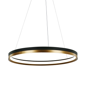 Подвесная люстра Delight Collection MD21001010 MD21001010-1B black/br.gold