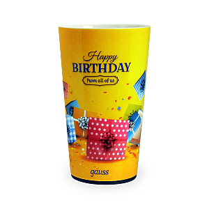 Стакан с подсветкой модель LCUP Birthday 3XLR44 Gauss LC002