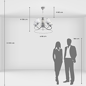 Подвесная люстра MW Light Федерика 684013005