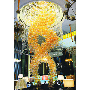 Люстра каскадная L'Arte Luce Luxury Vitto L56900