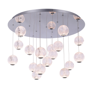 Подвесная люстра Delight Collection Elliot Diamante MD20001012-17A chrome