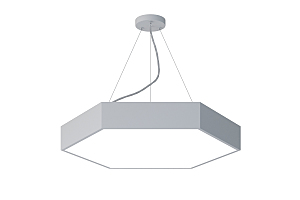 Светильник подвесной ЭРА Hexagon SPO-121-W-40K-038