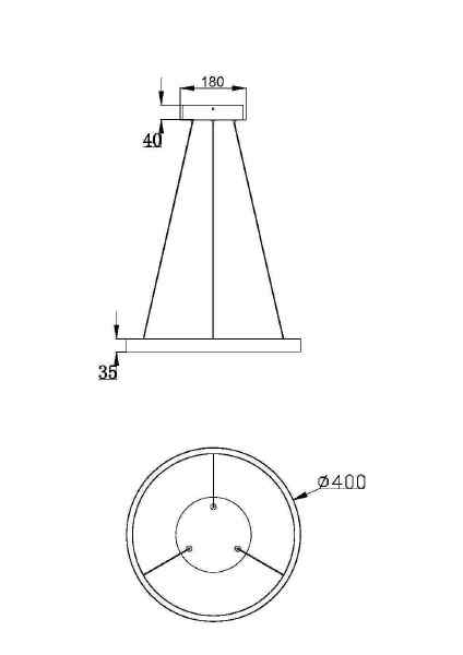 Подвесная люстра Maytoni Rim MOD058PL-L22W3K