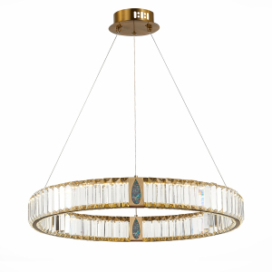 Подвесная люстра Delight Collection D8016 D8016P/R/D600 gold/clear