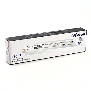 Трансформатор электронный для светодиодной ленты Feron lb007 48054
