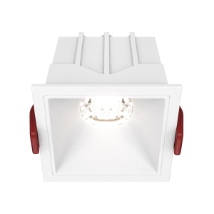 Встраиваемый светильник Maytoni Alfa Led DL043-01-10W4K-SQ-W