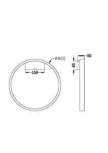 Настенный светильник Maytoni Rim MOD058WL-L25B3K