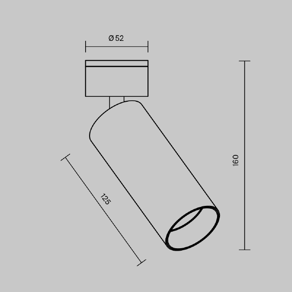 Светильник спот Maytoni FOCUS LED C055CL-L12W4K-W-W