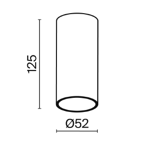 Накладной светильник Maytoni FOCUS LED C056CL-L12B4K-W-D-B