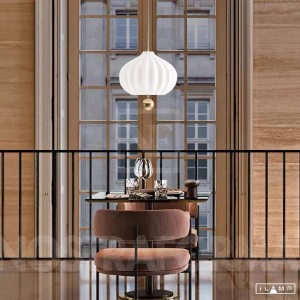Светильник подвесной iLamp Pear 10808P/1 WH-GL