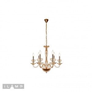 Люстра подвесная Mercury iLamp P9448-6 Gold