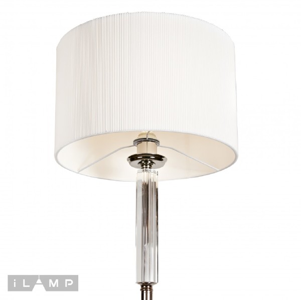 Торшер iLamp Alexa F2404-1 Nickel