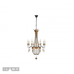 Люстра подвесная Perla iLamp Loft6222-8