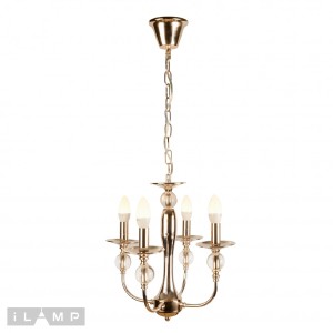 Люстра подвесная Aura iLamp 1030-4 GD