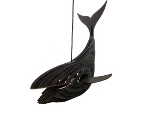 Светильник подвесной Мелодия Света Great Loft WL010-WHALE-1P-400 WG 000036886