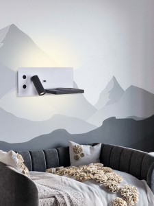 Настенный светильник Мелодия Света 8016W WT+BK 000028242