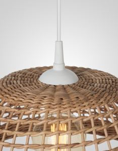 Светильник подвесной Мелодия Света Rattan RG202-1P-400 BG 000039540