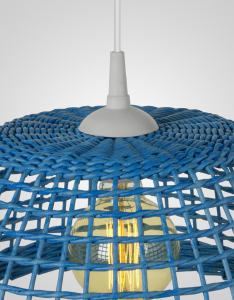 Светильник подвесной Мелодия Света Rattan RG202-1P-400 DBL 000031224