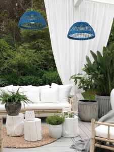 Светильник подвесной Мелодия Света Rattan RG202-1P-400 DBL 000031224