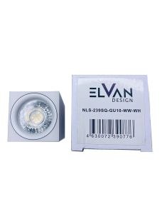 Накладной светильник Elvan NLS-239SQ-GU10-WW-WH