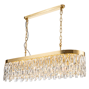 Подвесная люстра Indigo Anna V000382 12029/10PL Gold