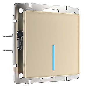 Выключатель Werkel W4510611/ Умный сенсорный выключатель одноклавишный (шампань)