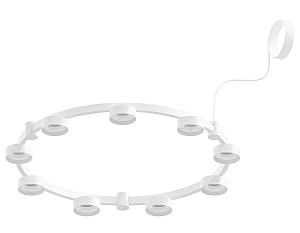 Корпус светильника Techno Ring подвесной для насадок D85 Ambrella DIY Spot C9241