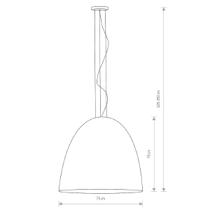Светильник подвесной Nowodvorski Egg Xl 10321