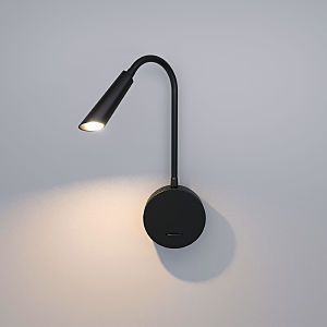 Настенный светильник Elektrostandard Stem Stem черный 3000К (40120/LED)