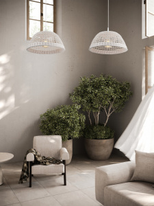 Светильник подвесной Мелодия Света Rattan 000031371
