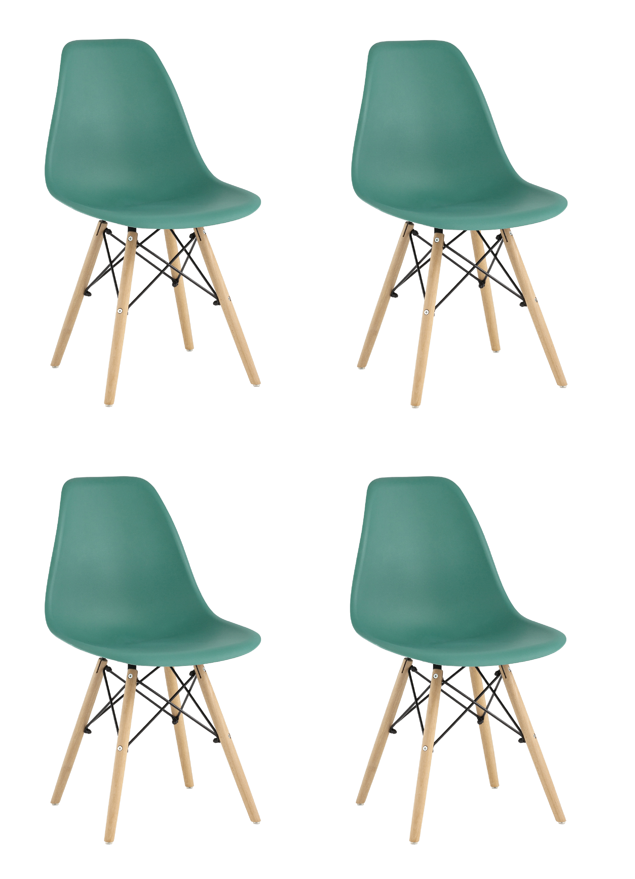 Обеденный стул Stool Group DSW УТ000035180 - фото 1