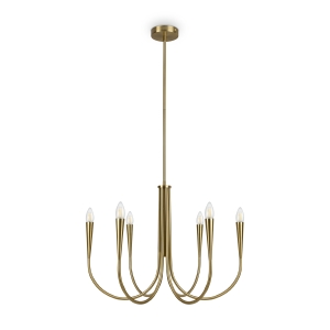 Люстра на штанге Freya Branches FR5253PL-06BS