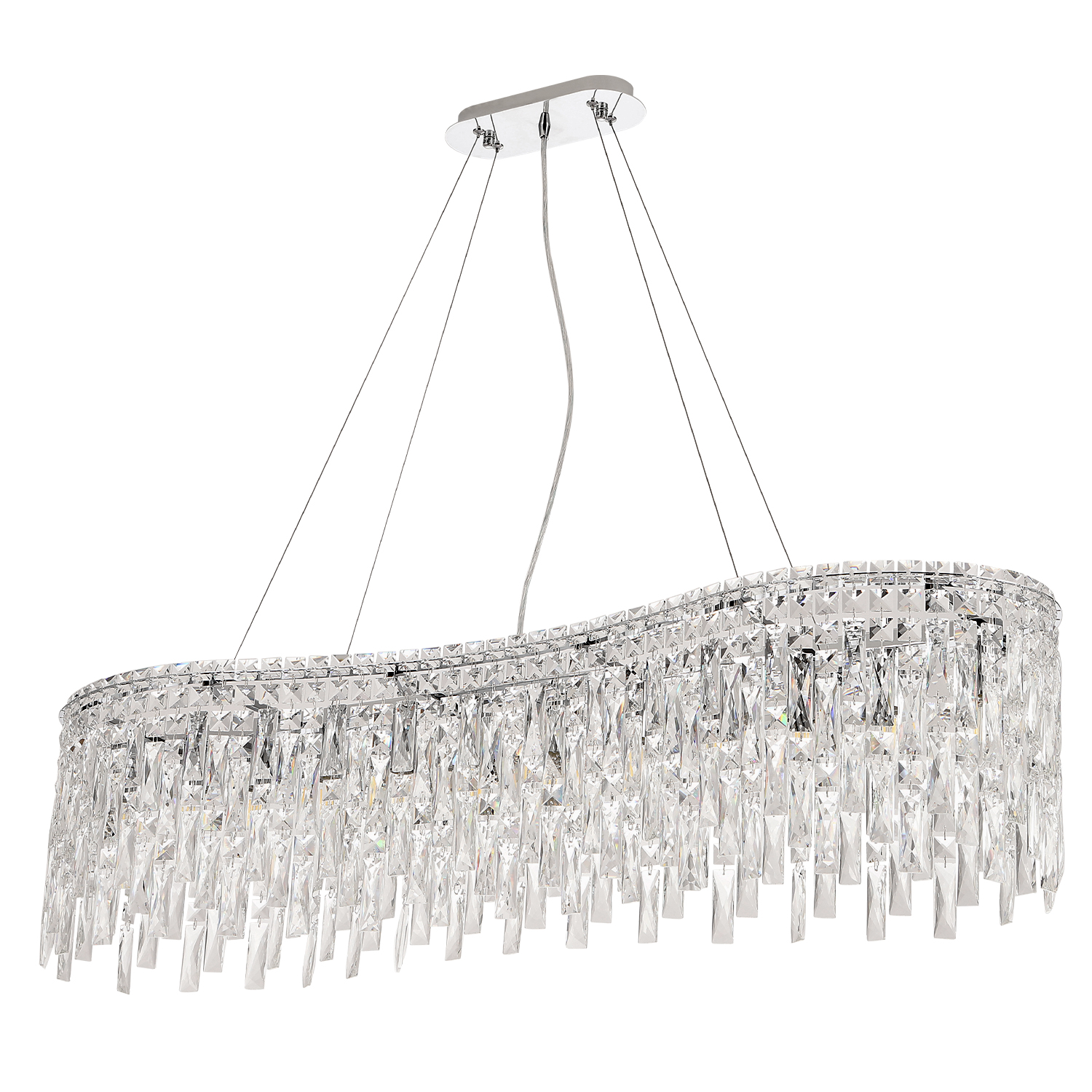 

Подвесная люстра Crystal Lux Abril ABRIL SP12 L1200