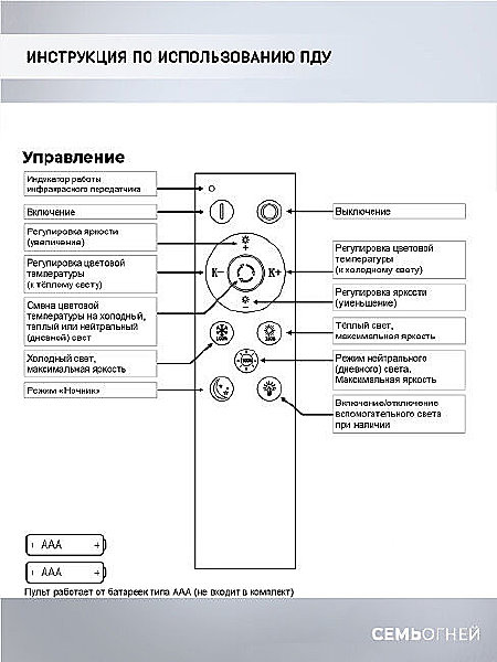 Потолочная люстра Seven Fires Leyni SF5006/11C-WT-RGB