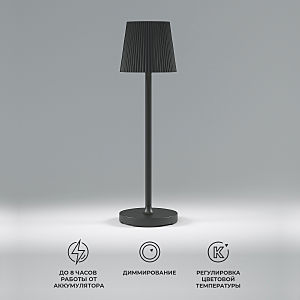 Настольная лампа Elektrostandard Mist Mist черный (TL70220)