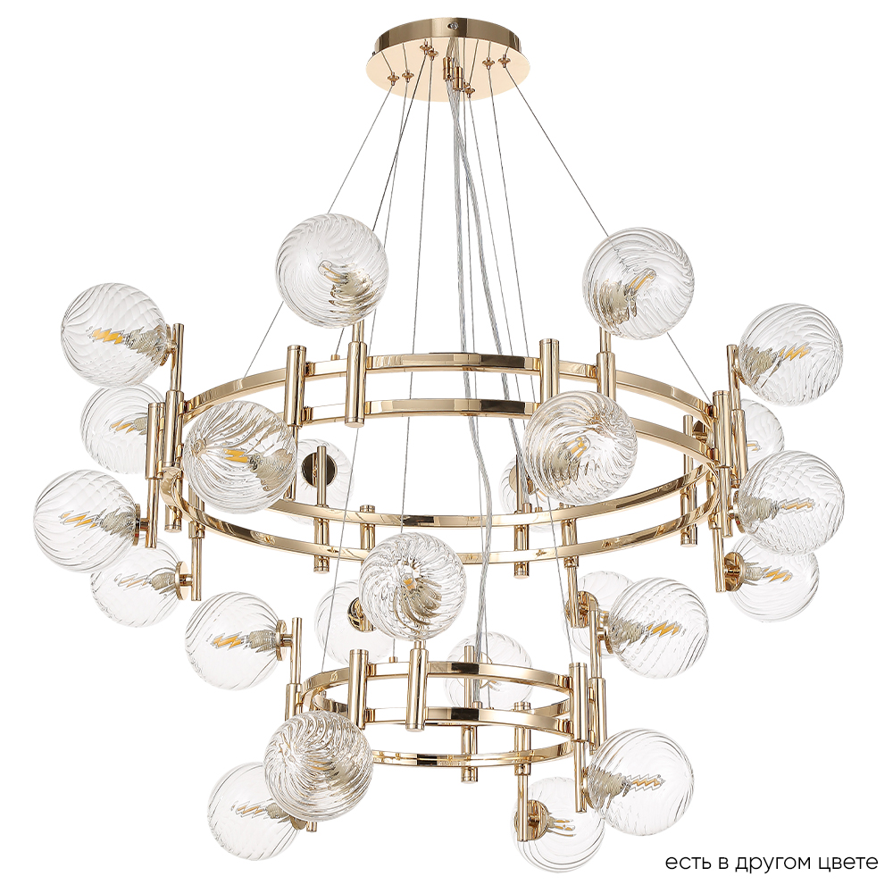 

Подвесная люстра Crystal Lux Luxury LUXURY SP16+8 GOLD