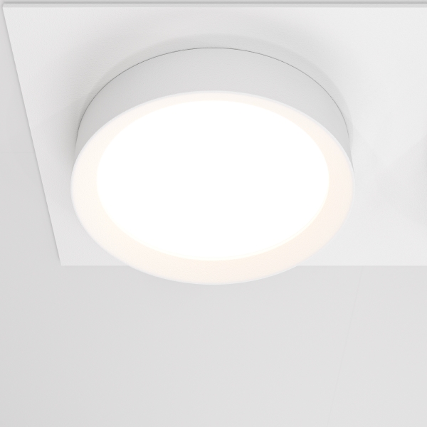 Встраиваемый светильник Maytoni Downlight DL086-02-GX53-SQ-W