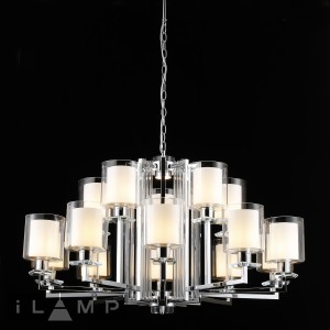 Подвесная люстра iLamp King RM6201-10+5 CR+CL