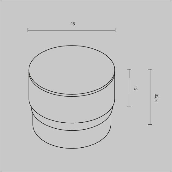 Матовый рассеиватель для Focus Led 5Вт Maytoni Focus LED Unity RingSAcr-5-W