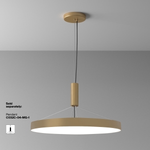Светильник потолочный Maytoni Zon C032CL-90W4K-RD-MG